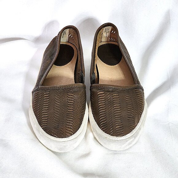 Frye brown leather Kira slip ons - Picture 2 of 12